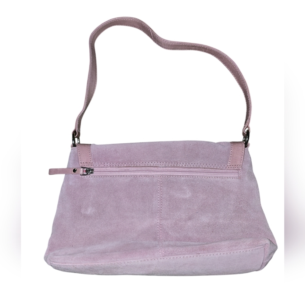 Womens blush pink leather purse, NWOT! - Picture 2 of 3